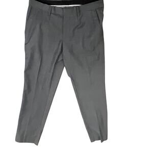 H&M Men's Regular Fit Dress Suit Pants - Gray - Size 34R